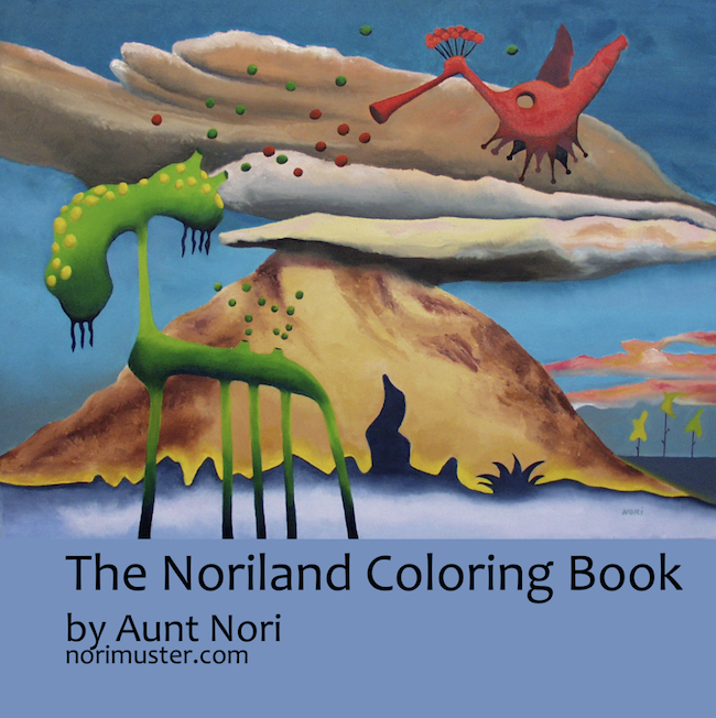 Noriland Coloring Book Cover