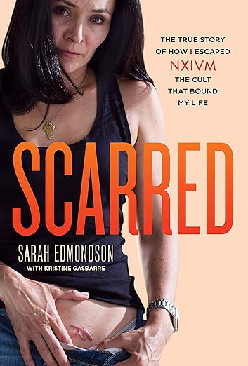 Scarred book cover